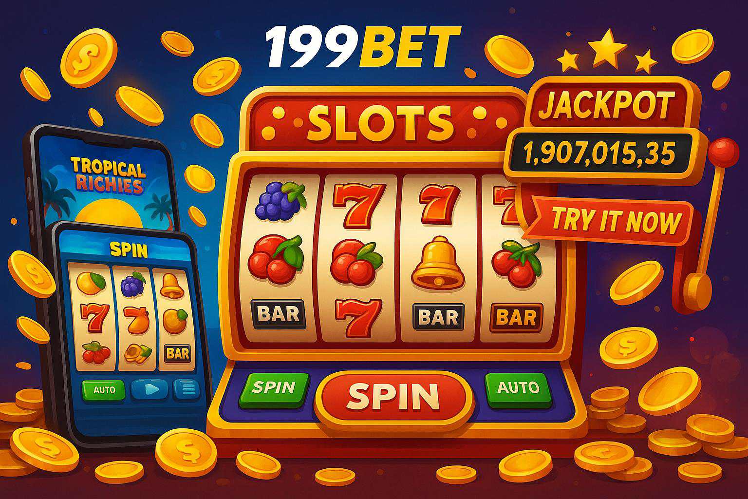 Jogos de Slot no Casino Online 199BET  
