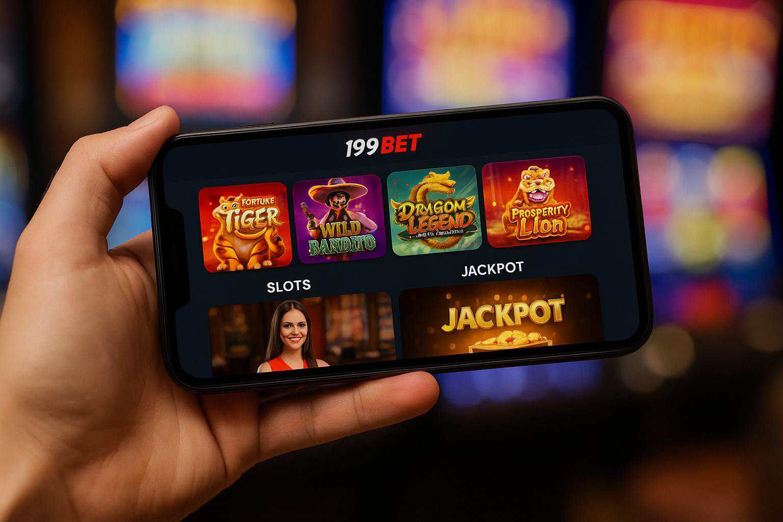 Jogos de cassino online 199BET  